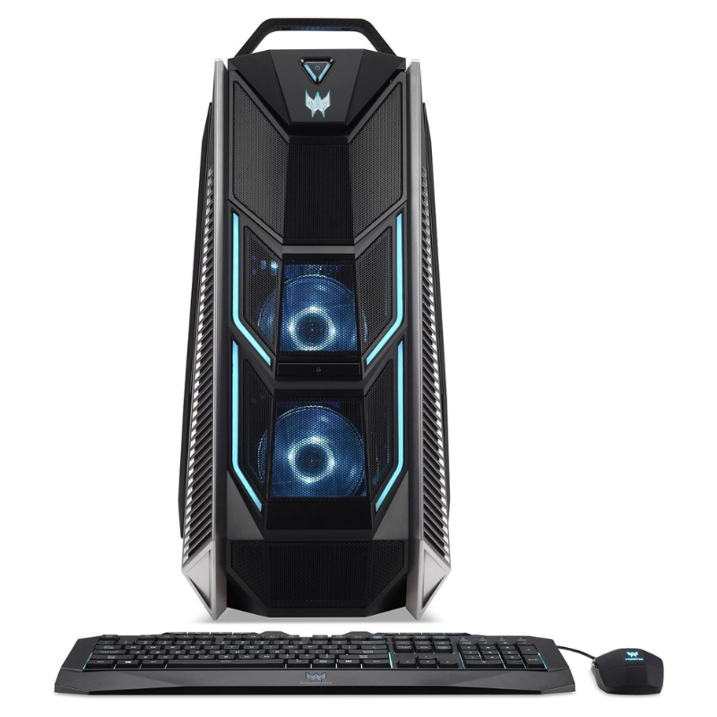 Acer Predator Orion 9000 Desktop Gaming PC- Intel Core i7-8700K/32GB RAM/256GB SSD + 2TB HDD/GTX 1080/Windows 11 -  MELBOURNE PICKUP ONLY Includes Dell 27" FHD Monitor