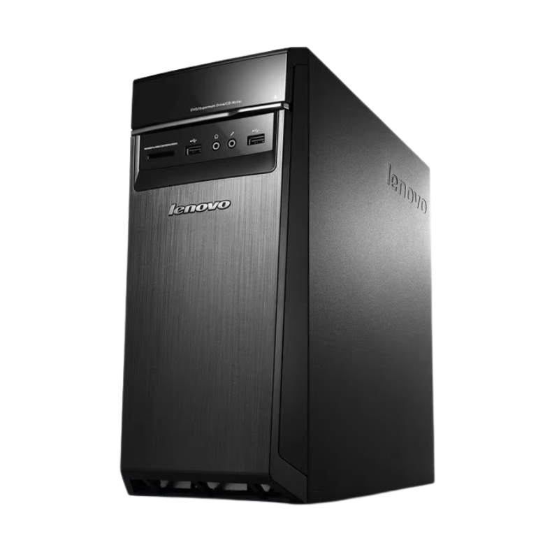 Lenovo H50-55 Tower Desktop PC - AMD A8 - 7600/16GB RAM/256GB SSD + 2TB HDD/ Nividia GT720/Windows 11 - 90BF005HAU
