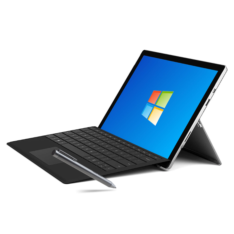 Microsoft Surface Pro 5 - Intel Core i5-7300U/256GB SSD/8GB RAM/Windows 11 - M1796 with Surface Keyboard and Stylus Pen