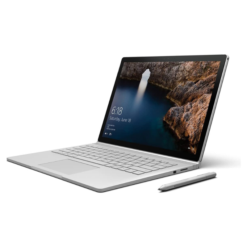 Microsoft 13.5" 2-in-1 Surface Book - Intel Core i5-6300u/256GB SSD/8GB/Windows 11 Pro with Stylus