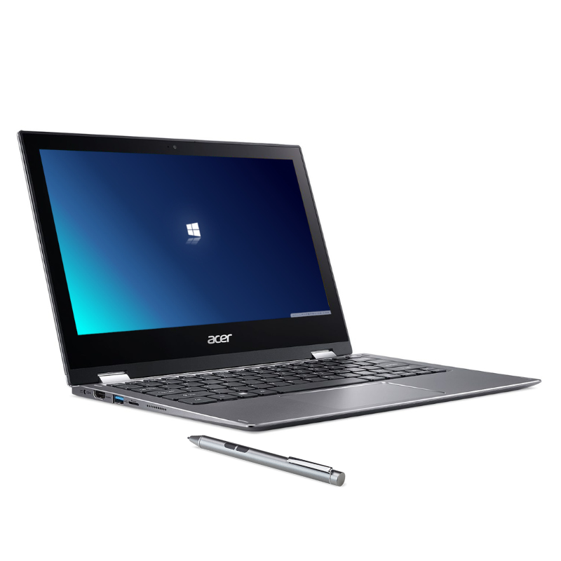 Acer Spin 1 SP111-32N-P2V5 11.6" 2-in-1 Laptop - Intel Pentium N4200/4GB RAM/64GB eMMc/Windows 11 with Stylus Pen-NX.GRMSA.010