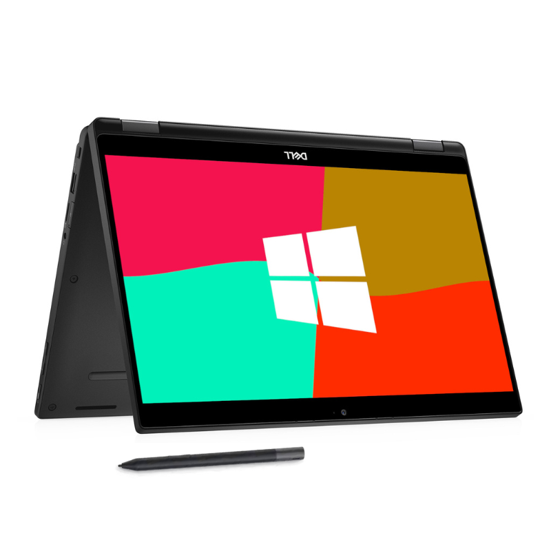 DELL LATITUDE 7390 2-In-1 13.3" FHD Laptop- Intel Core i5-8350U/512GB SSD/8GB RAM/Windows 11- With Stylus Pen