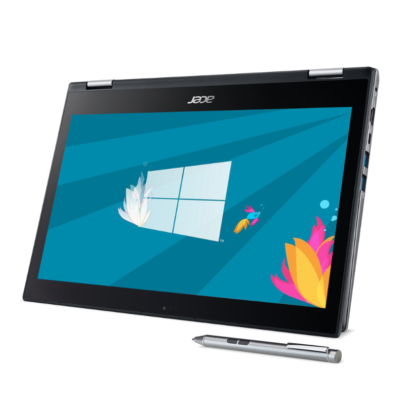 Acer Spin 5 SP513-52N-58E1 13.3" FHD 2-in-1 Laptop- Intel Core i5-8250U/256GB SSD/8GB RAM/Windows 11- NX.GR7SA.005 with Stylus Pen