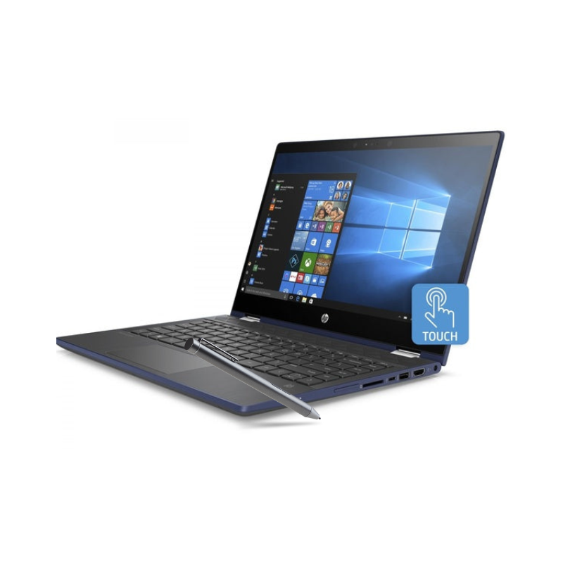 HP PAVILION X360 14-CD0111TU 14" HD 2 in 1 Laptop - Intel Pentium Gold 4415U/128GB SSD/8GB RAM/Windows 11 including Stylus Pen-4TG74PA