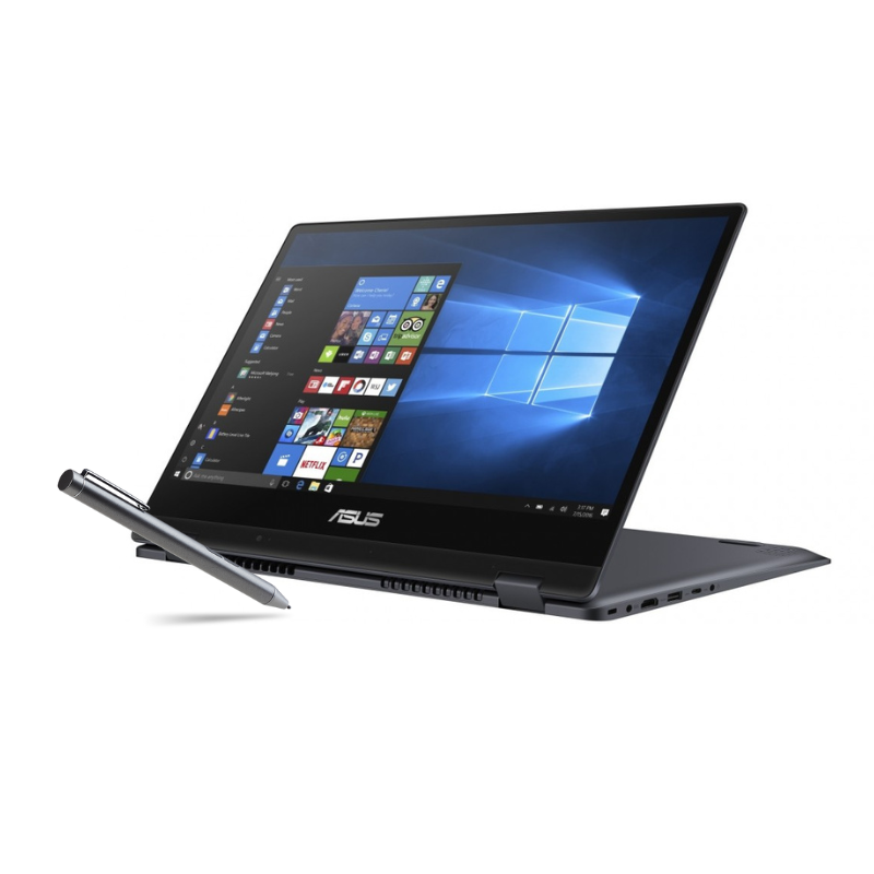ASUS VivoBook Flip 14- Intel Core i3-7020U/12GB RAM/128GB SSD/Windows 11 - TP412UA-EC093T includes Stylus