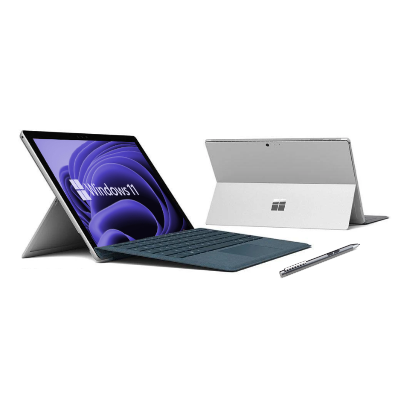 Microsoft Surface Pro 5 - Intel Core i5/128GB SSD/4GB RAM/Windows 11 - A1796 with Surface Keyboard and Stylus Pen