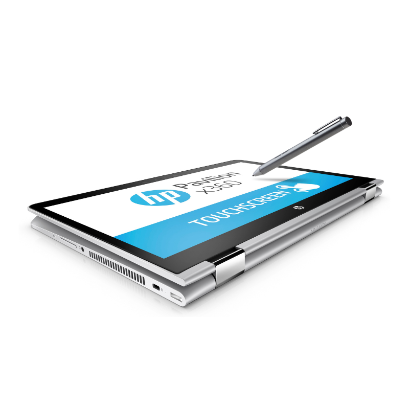 HP Pavilion X360 14-BA008TU 2-in-1 Laptop-14"- 7th Gen Intel Core™ i3/8GB RAM/128GB SSD/Windows 11-1PL83PA includes Stylus Pen