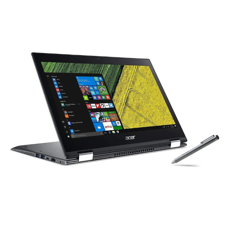 ACER SPIN 5 SP513-52N-58E1 13.3" 2-IN-1 LAPTOP-8TH GEN INTEL CORE i5/256GB SSD/8GB RAM/WINDOWS 11-NX.GR7SA.005 INCLUDES STYLUS PEN
